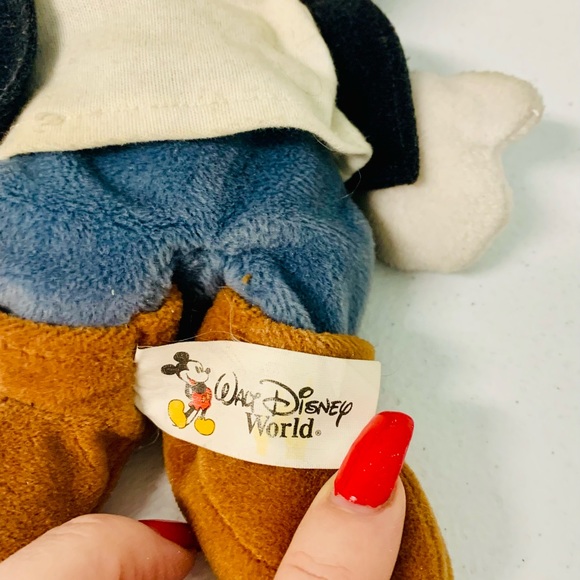 Authentic Disney Minnie and Mickey Mouse 2 dolls. Plus Minnie headband.Adorable. - Picture 8 of 8